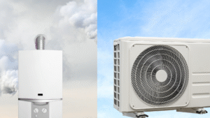 A picture of combi boiler vs. heat pumps