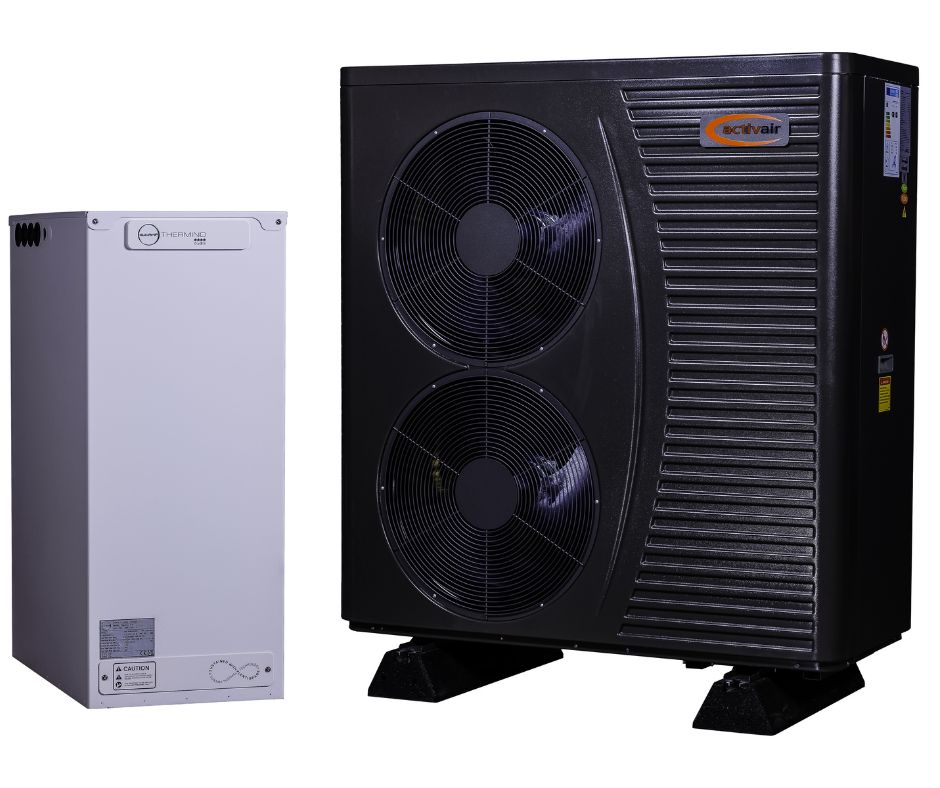 Sunamp Thermino and Trianco heat pump, the ActiveAir system